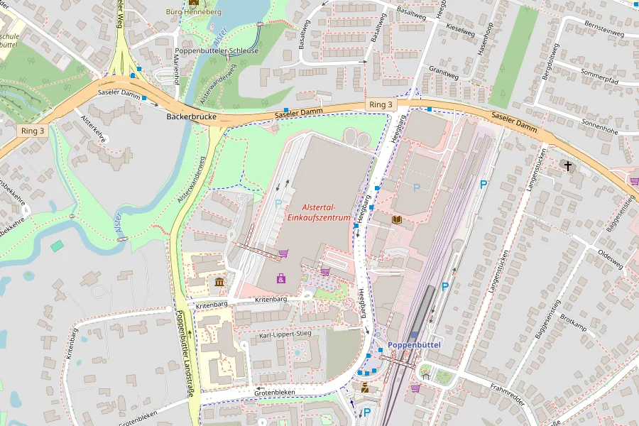 Karte: GoImpulse im Alstertal-Einkaufszentrum