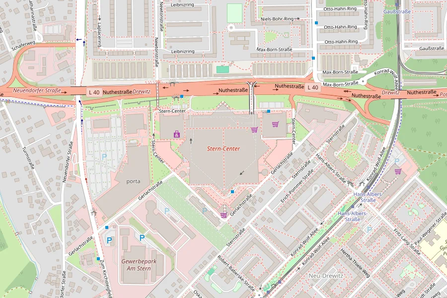 Karte: GoImpulse im Stern-Center